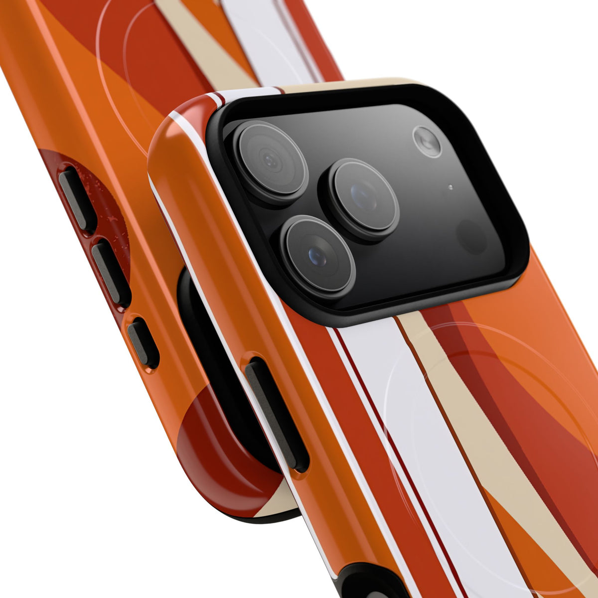 Terracotta Strata · Tough 2.0 Magnetic Phone Case for iPhone · Orange