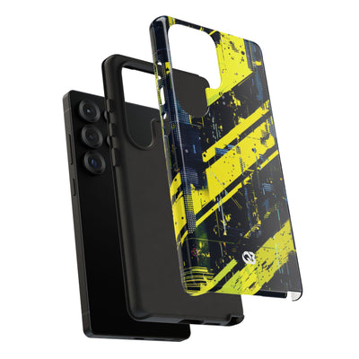 Acid Hazard · Tough Phone Case for Samsung · Yellow