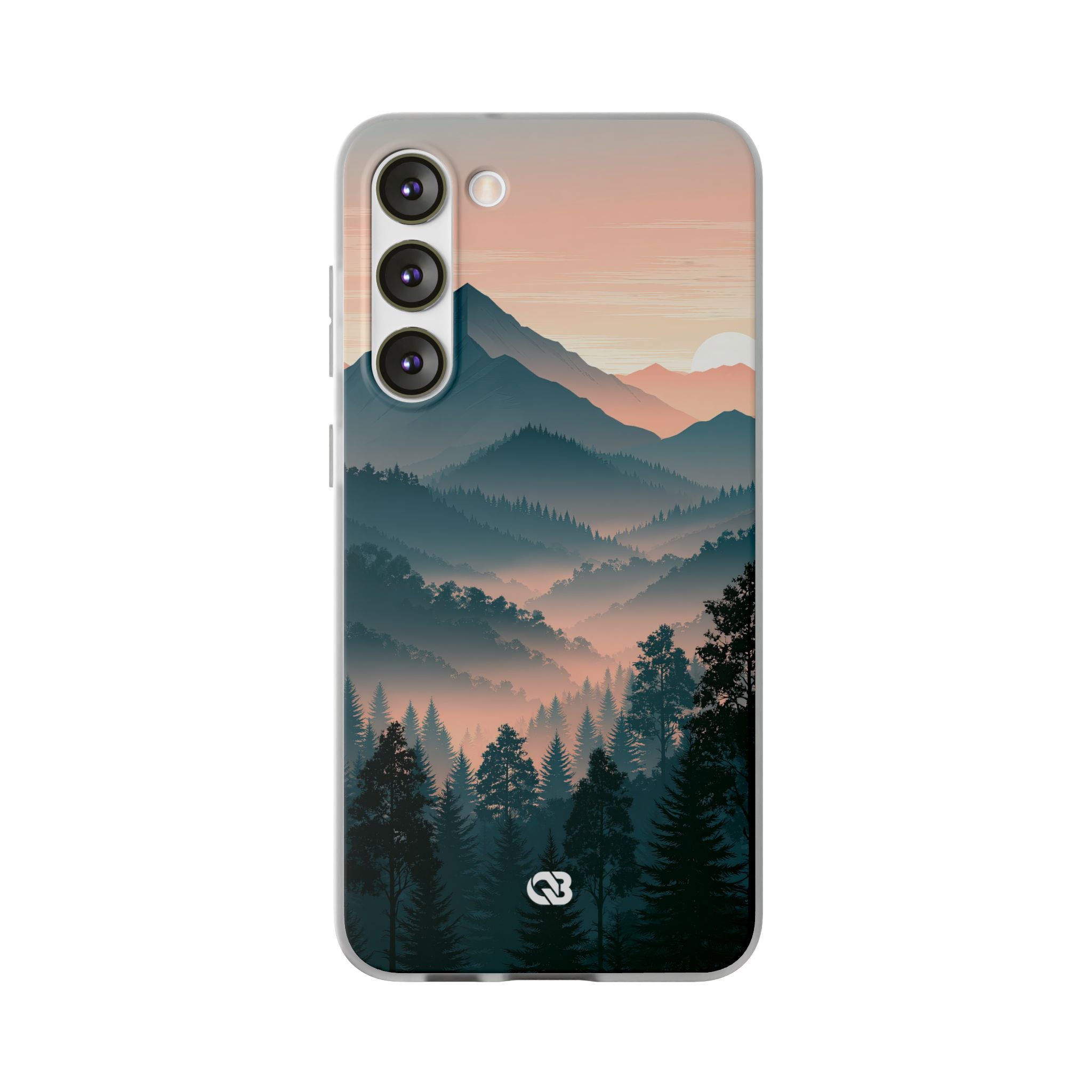 Teal Lite Phone Case for Samsung - Alpine Teal Horizon