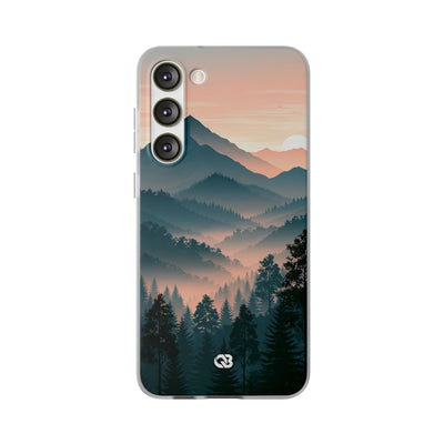 Teal Lite Phone Case for Samsung - Alpine Teal Horizon