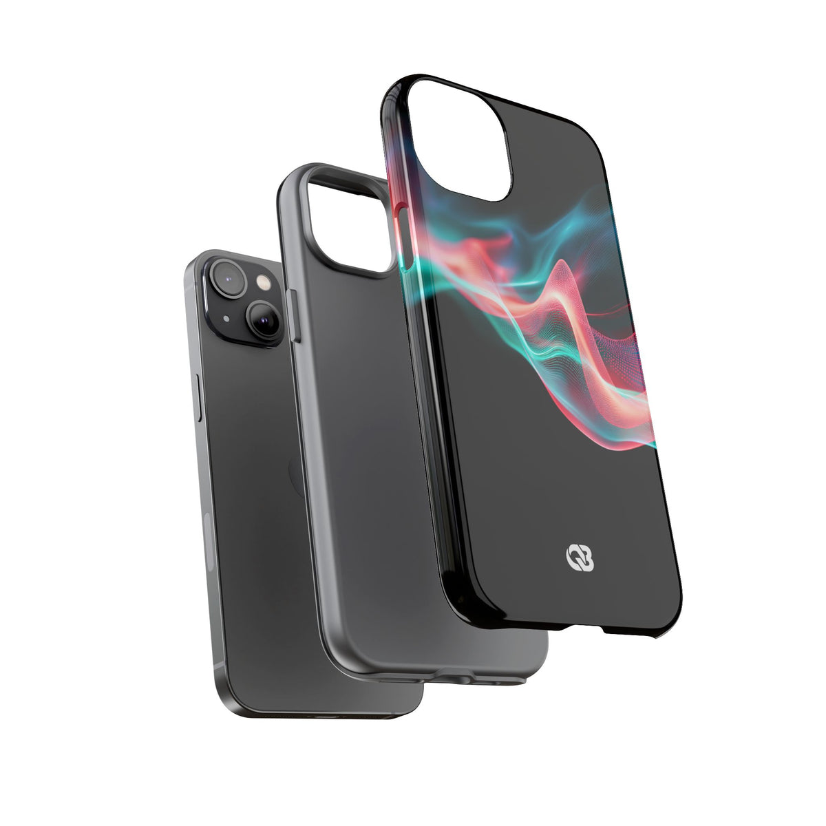 Digital Frequency · Tough Phone Case for iPhone · Black
