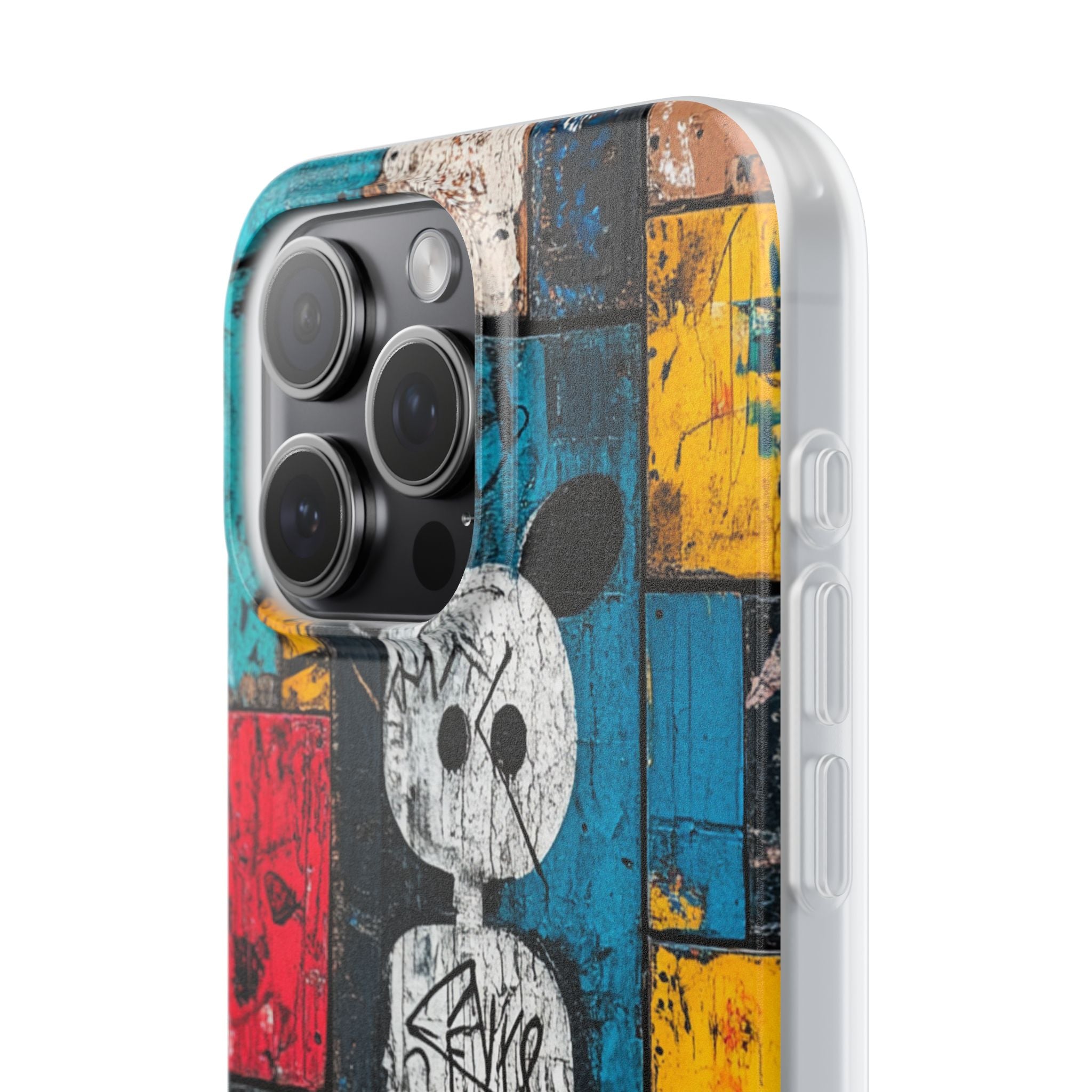 Mickey Mosaic iPhone 15 Pro Max Case - Soft