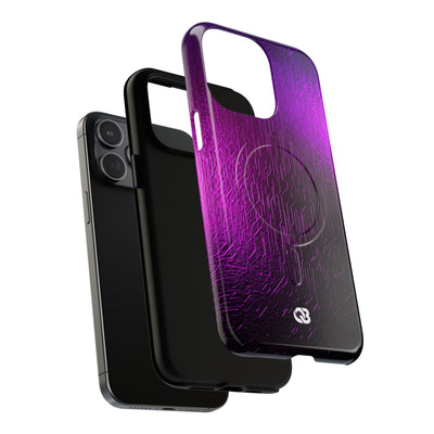 Violet Cyber Circuit · Tough 2.0 Magnetic Phone Case for iPhone · Purple