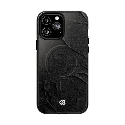 Obsidian Stucco Relief · Tough 2.0 Magnetic Phone Case for iPhone · Black