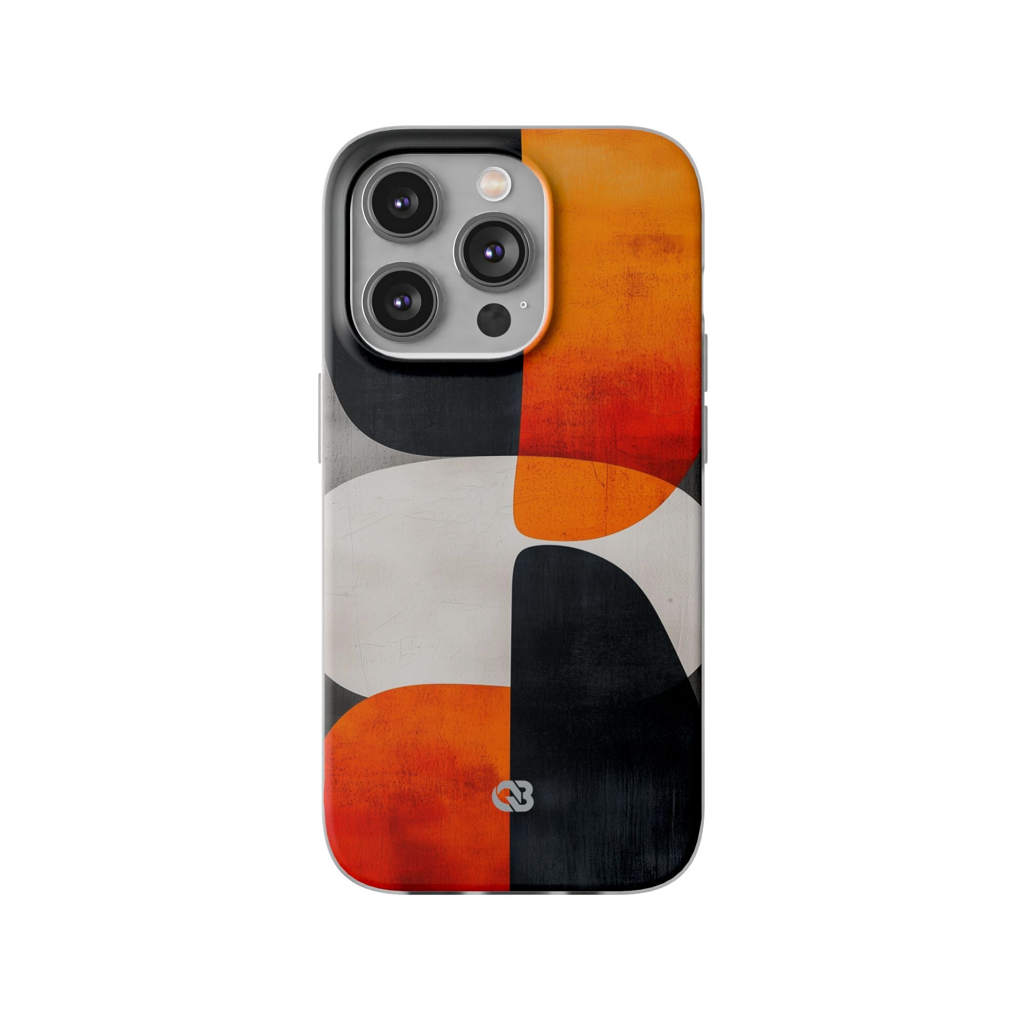 Burnt Amber Flow · Soft Phone Case for iPhone
