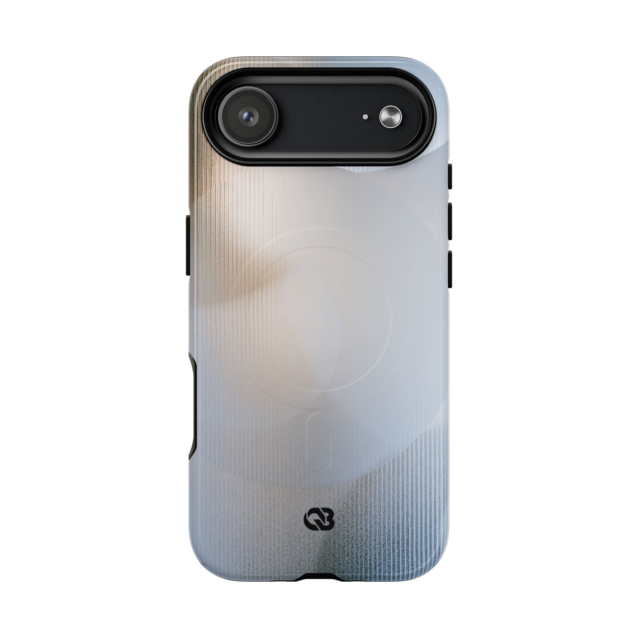 White Tough 2.0 Magsafe Phone Case for iPhone - Frosted Ribbed Sphere