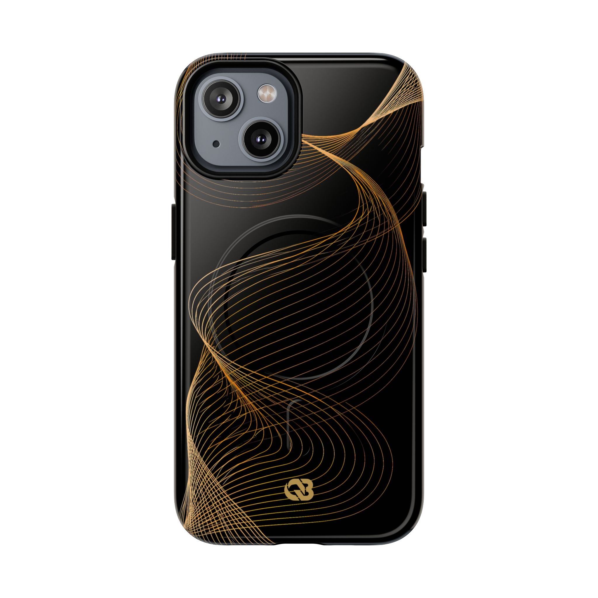 Gold Tough 2.0 Magsafe Phone Case for iPhone - Burnished Bronze Helix
