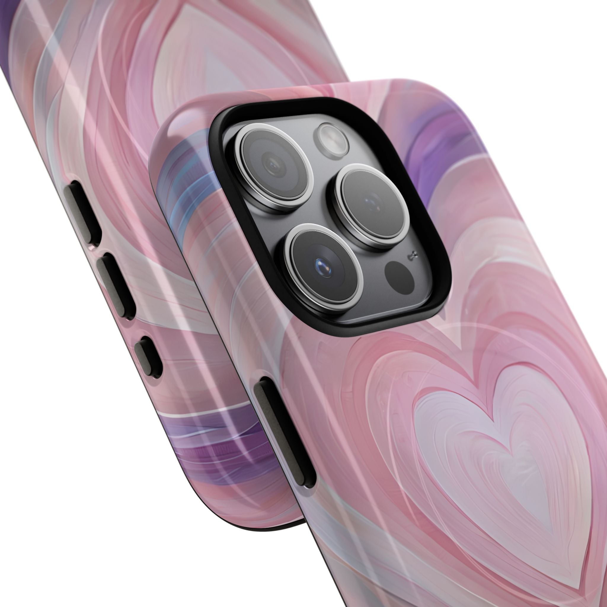 Radiant Heartbrush iPhone 15 Pro Case - Tough+