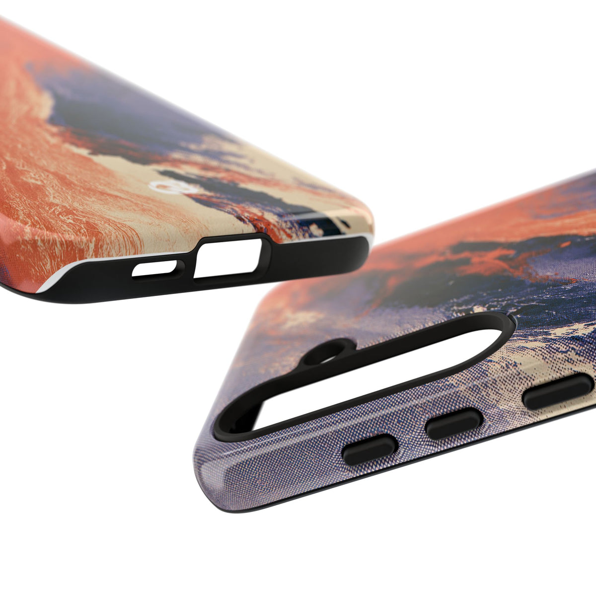 Solar Aura Drift · Tough Phone Case for Samsung · Orange