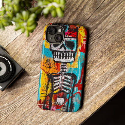 Skeleton Riot iPhone 15 Plus Case - Tough