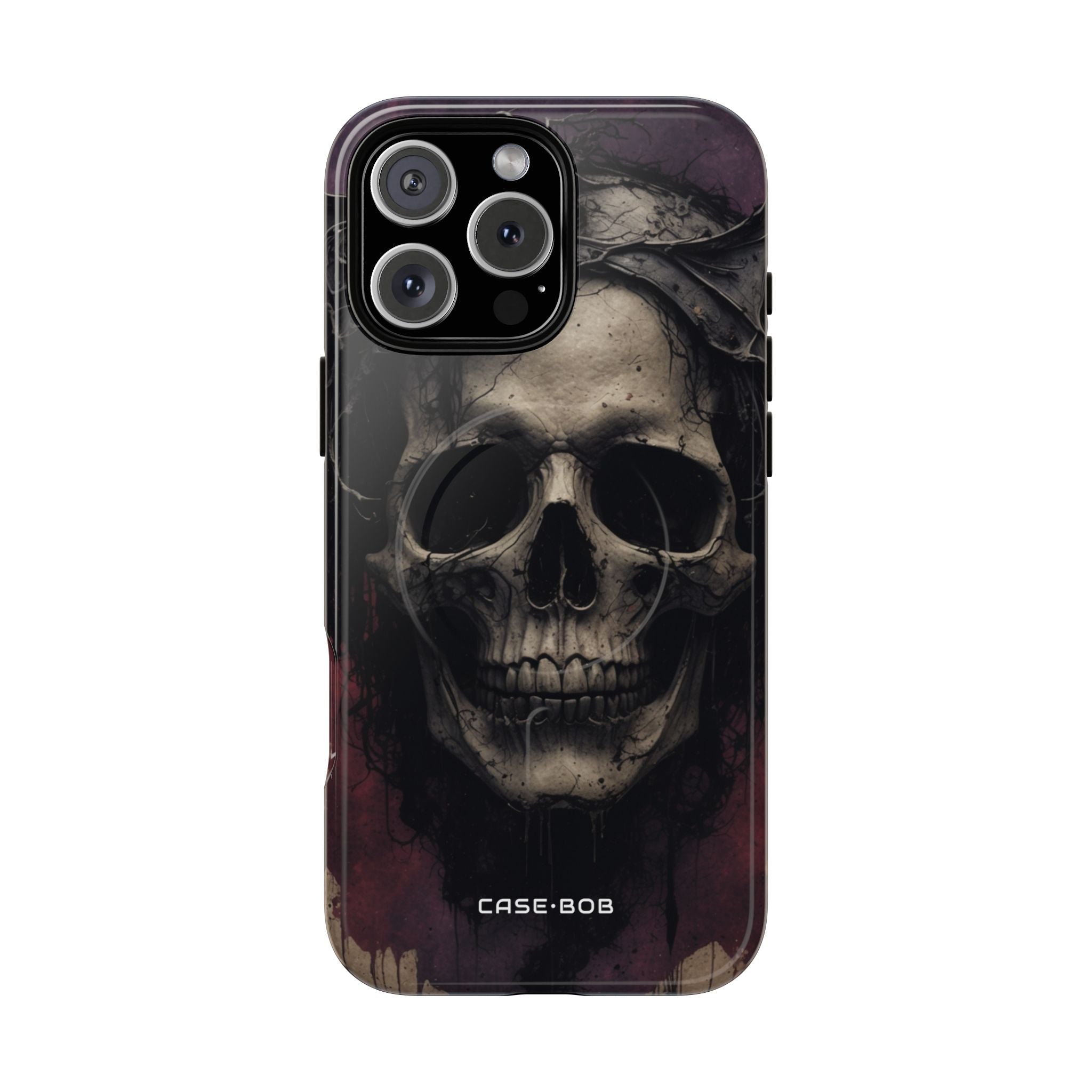 Gothic Skull Crown iPhone 16 Pro Max Skal - Tough+