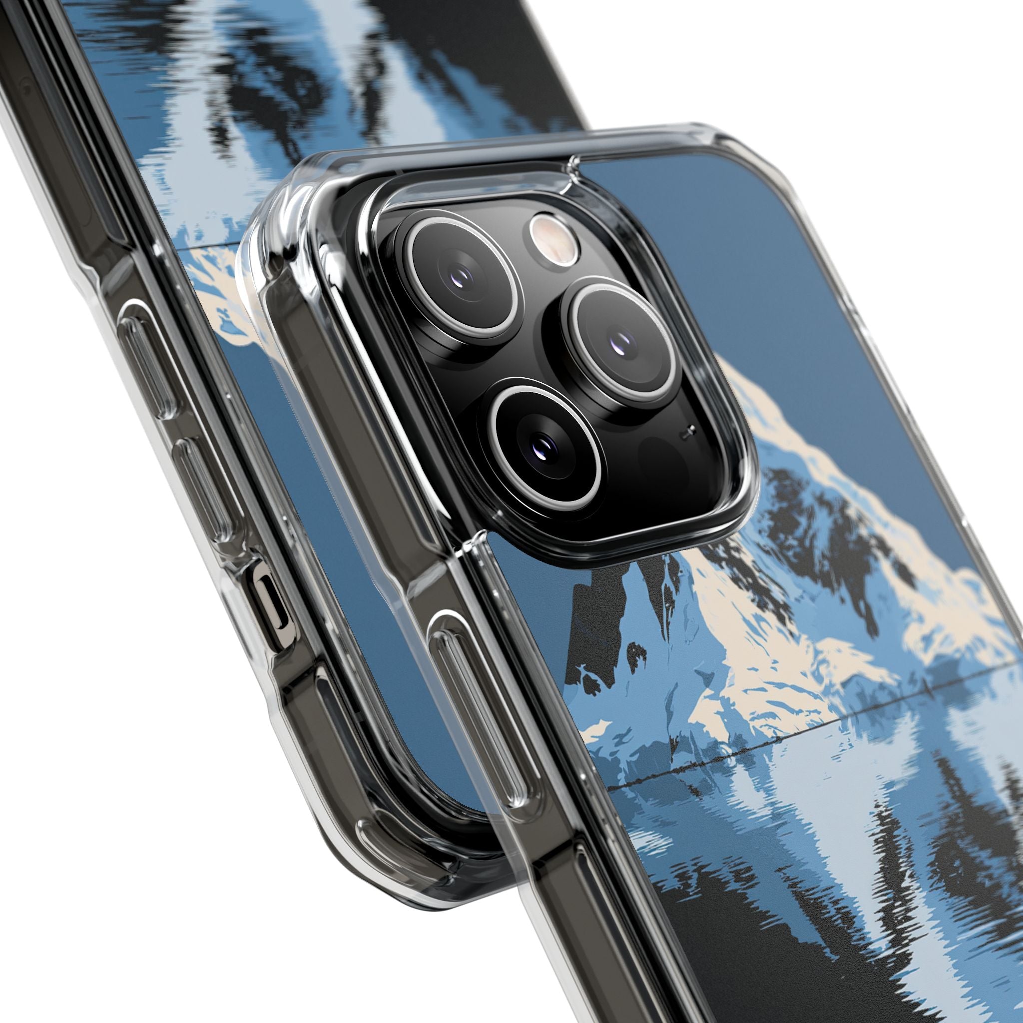 Blue Impact MagSafe Phone Case for iPhone - Arctic Summit Mirror