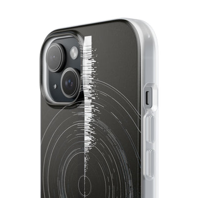 Black Lite Phone Case for iPhone - Obsidian Orbital Signal