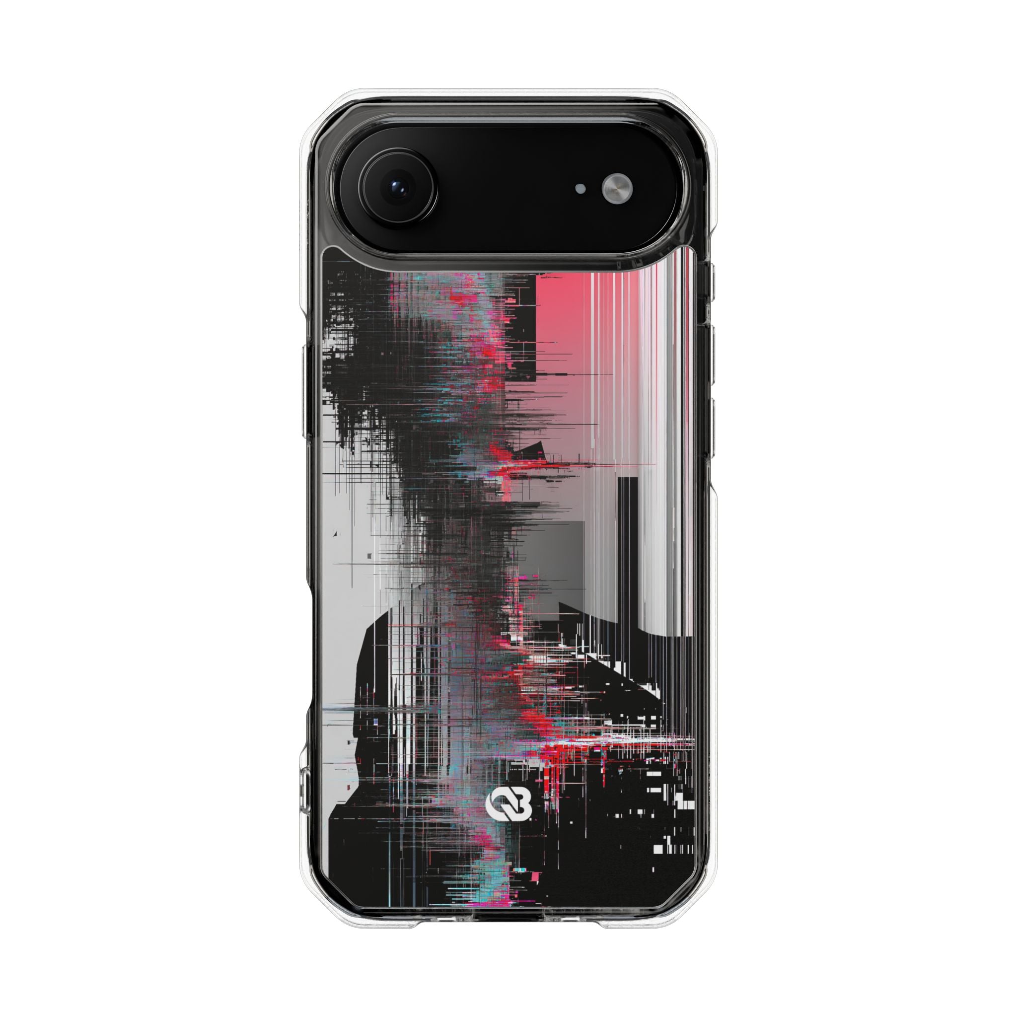 Black Impact MagSafe Phone Case for iPhone - Crimson Data Leak
