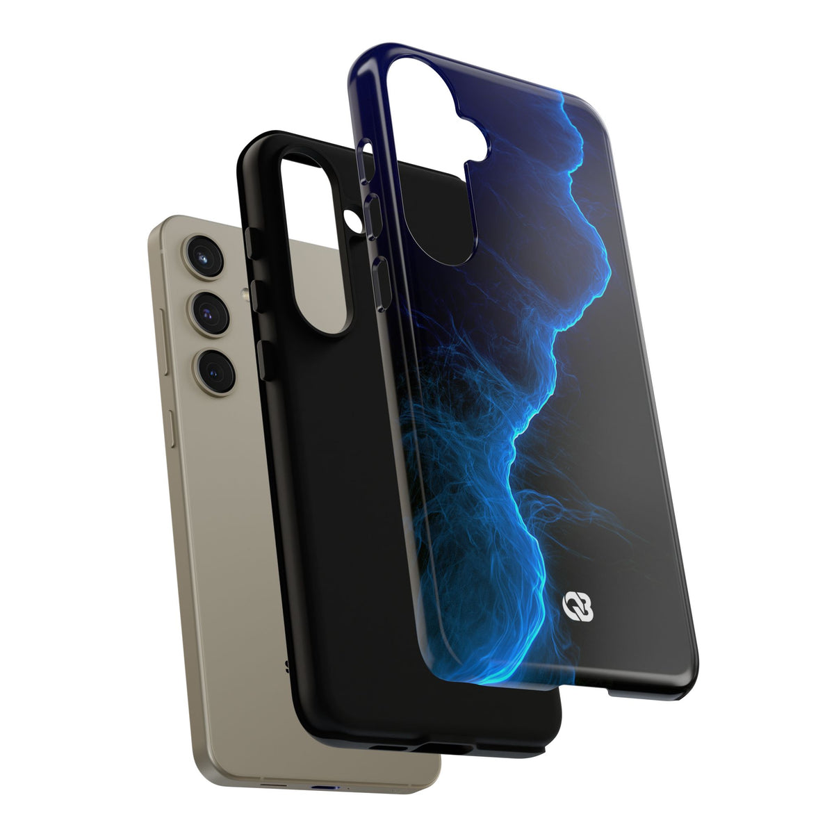 Electric Azure Drift · Tough Phone Case for Samsung · Blue