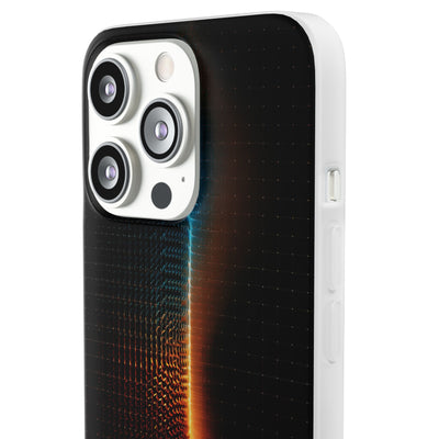 Luminous Refraction Grid · Lite Phone Case for iPhone ·  Black