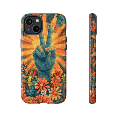 Radiant Peace Bloom · Tough Phone Case for iPhone