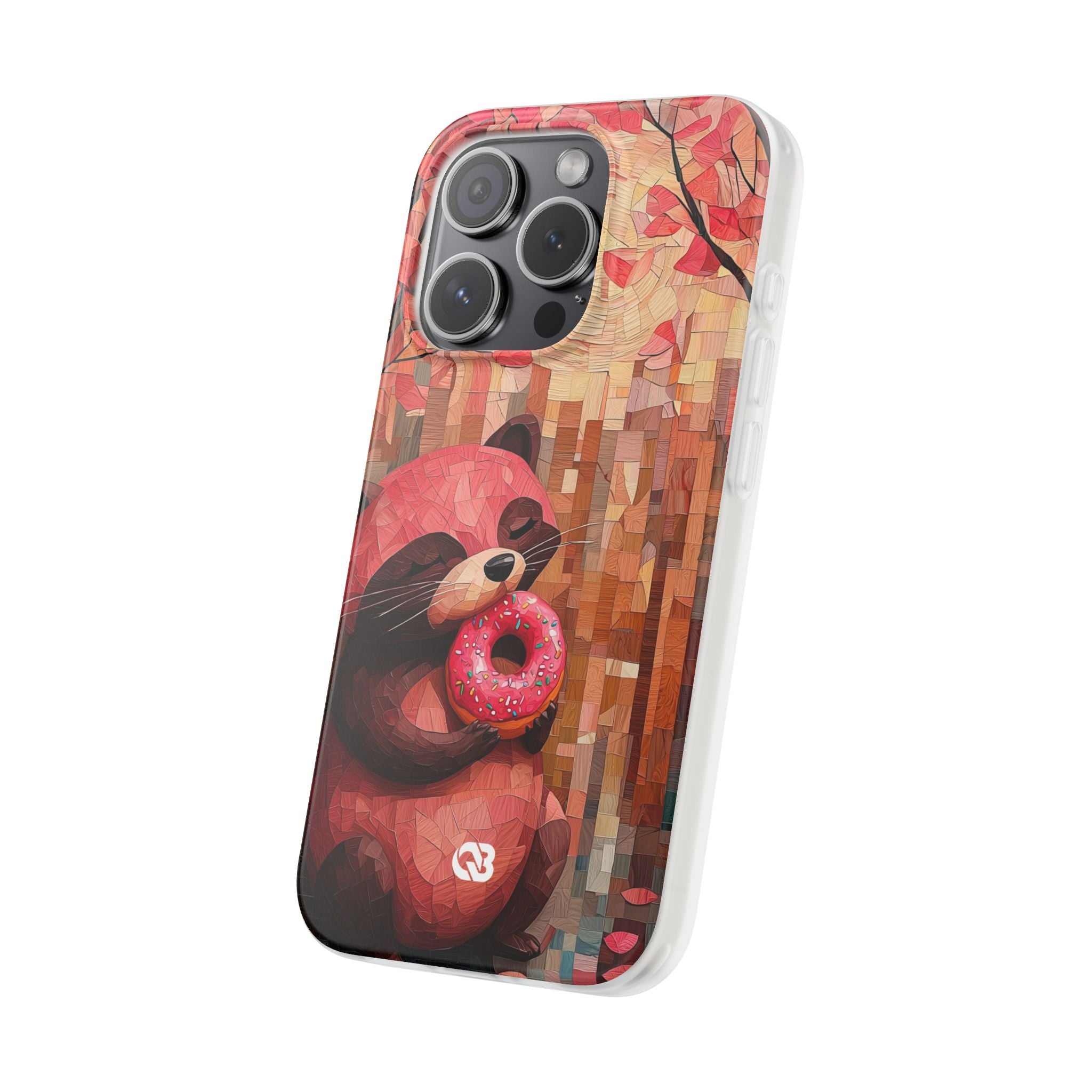 Crimson Donut Bandit · Soft Custodia per iPhone