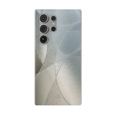Silver Lite Phone Case for Samsung - Frosted Silver Mosaic