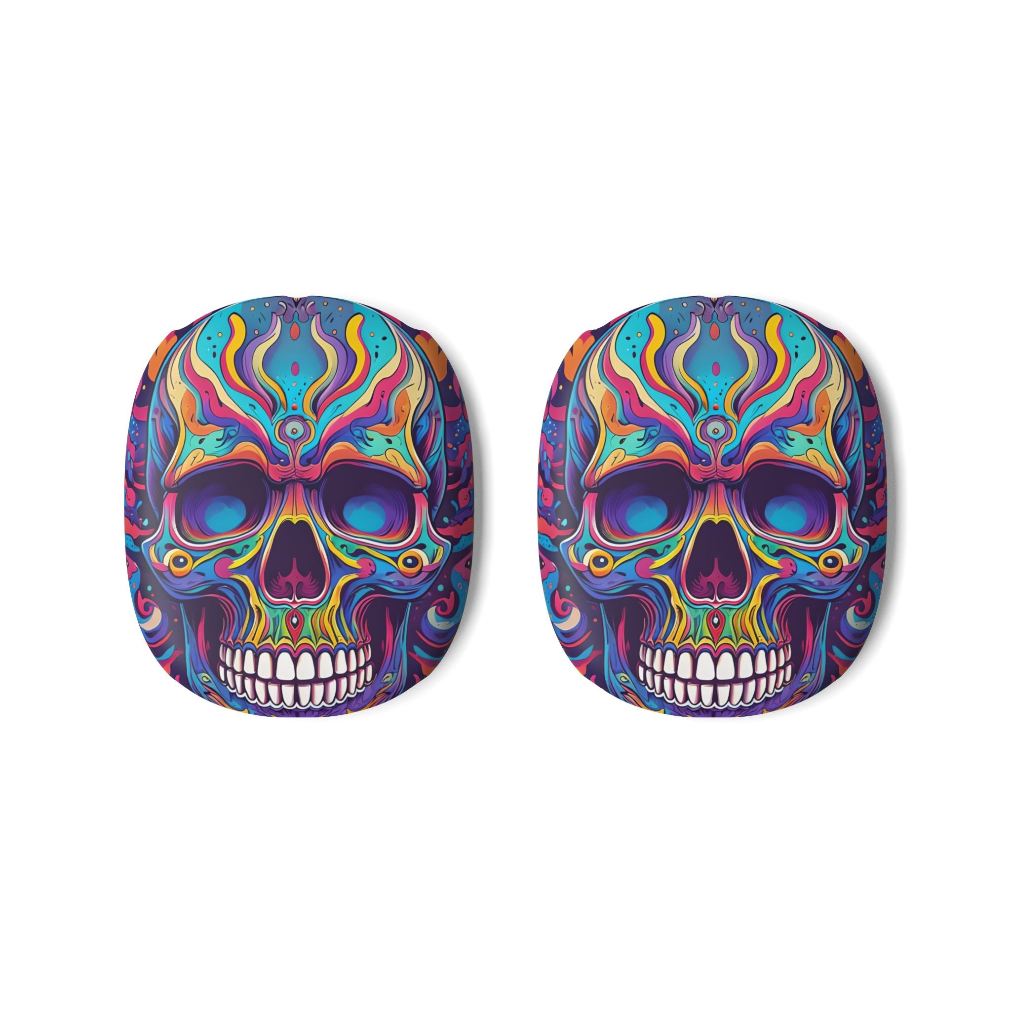Psychedelic Skull - AirPod Max Case