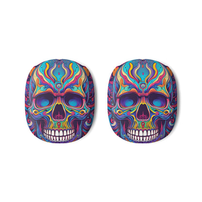 Psychedelic Skull - AirPod Max Case