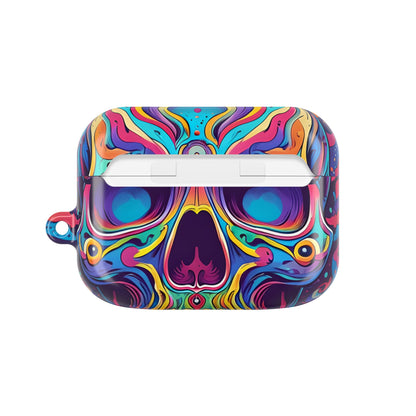 Psychedelic Skull - AirPods Case