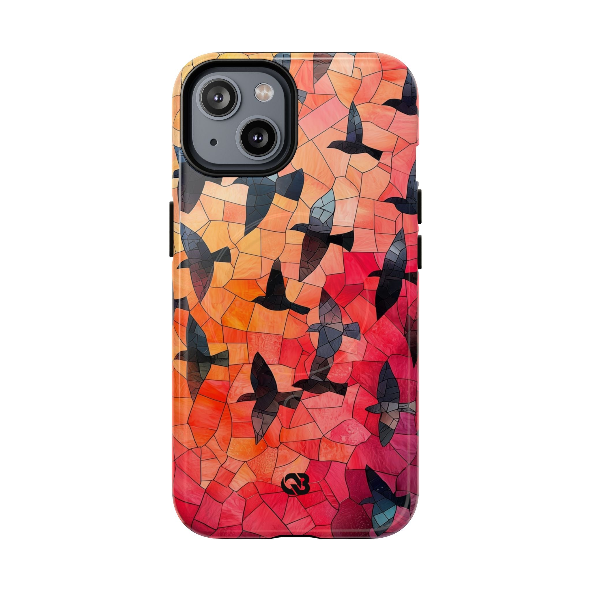 Ember Mosaic Wings · Tough+ Mobilskal för iPhone · Magsafe