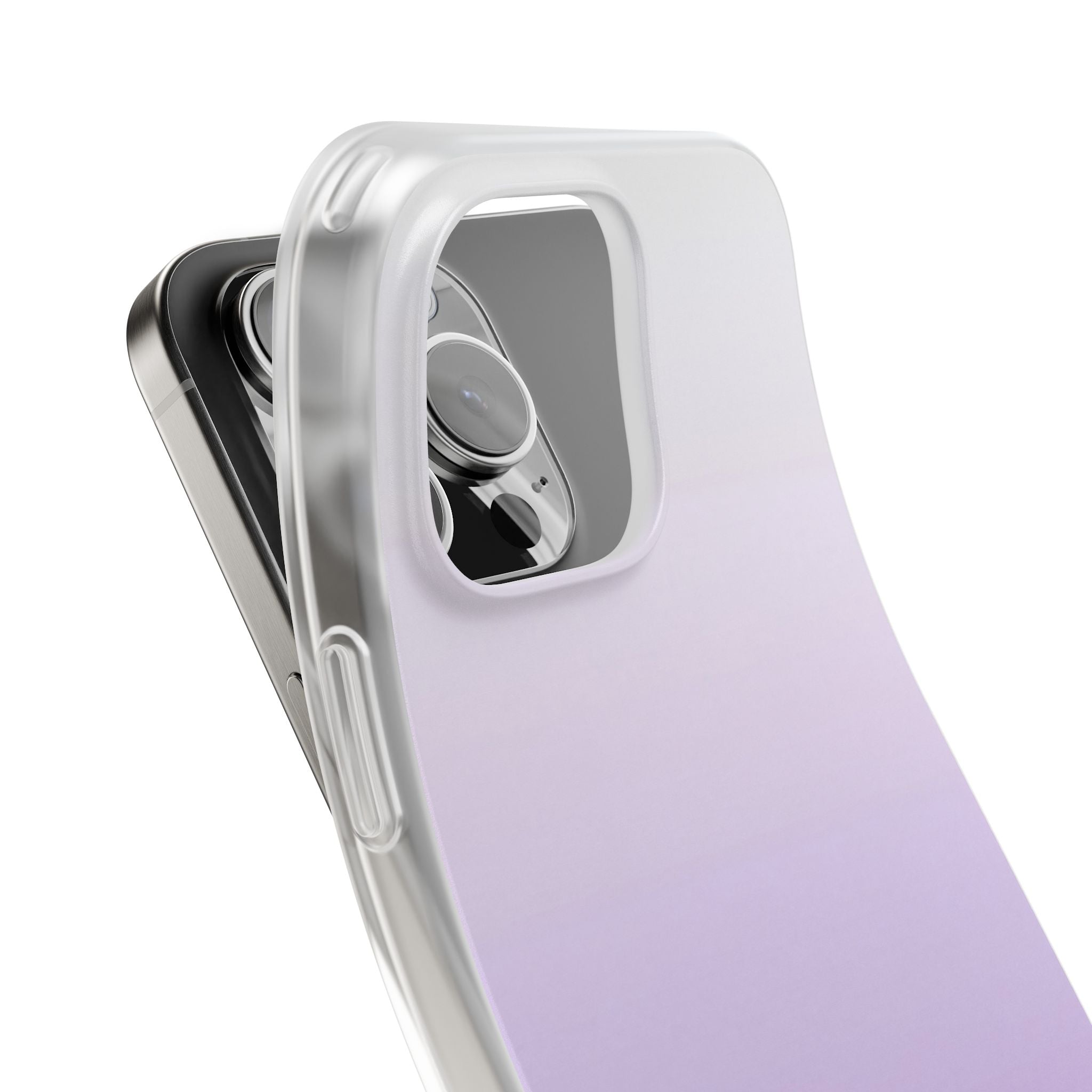 Purple Lite Phone Case for iPhone - Frosted Lavender Fade