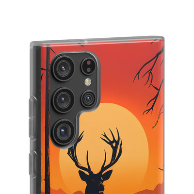 Amber Ridge Stag · Soft Phone Case for Samsung