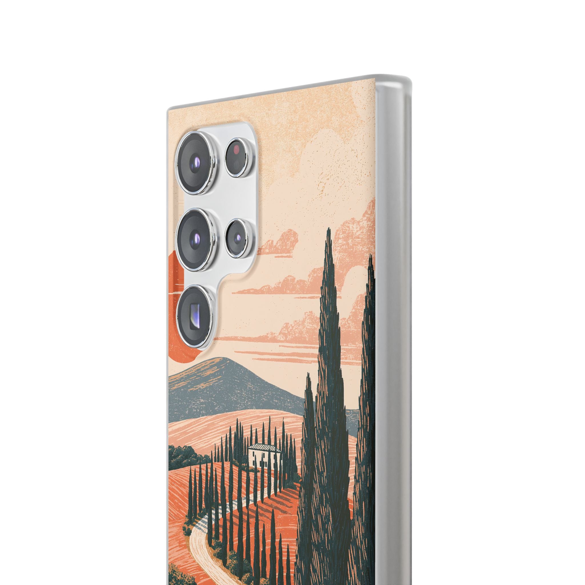 Orange Lite Phone Case for Samsung - Terracotta Ridge Trail