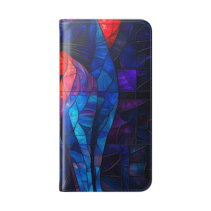 Stained Glass Cat - Samsung S23+ Case - Wallet