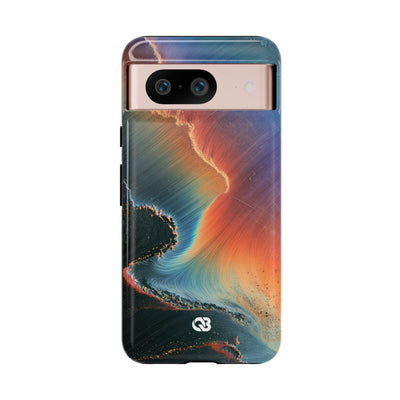 Prismatic Aura Shift · Tough Phone Case for Pixel ·  Blue