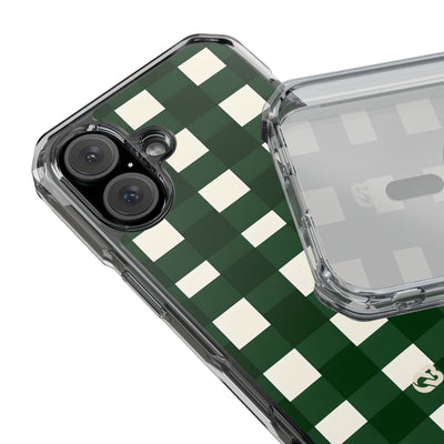 Hunter Green Rutig · Impact Mobilskal för iPhone · Magsafe