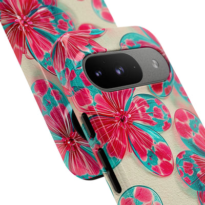 Lucite Jelly Bloom · Tough Phone Case for Pixel ·  Pink