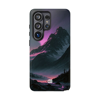 Arctic Aurora Summit · Tough Phone Case for Samsung · Black