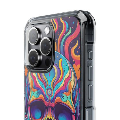 Flaming Skull iPhone 15 Pro Max Skal - Impact