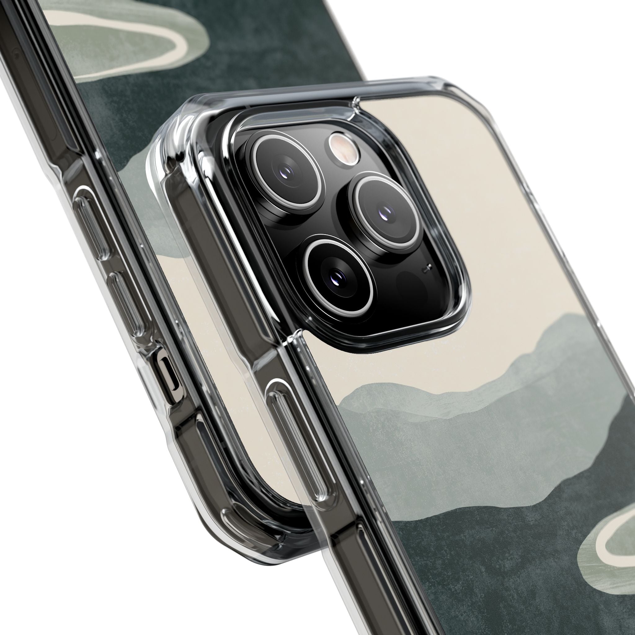 Green Impact MagSafe Phone Case for iPhone - Misty Sage Valley