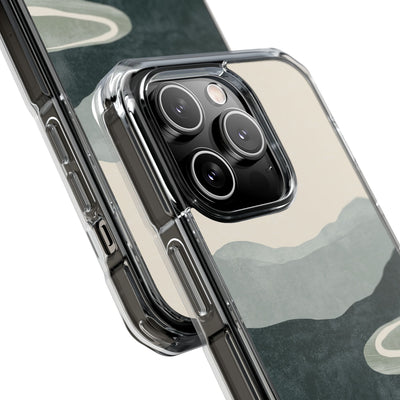 Green Impact MagSafe Phone Case for iPhone - Misty Sage Valley