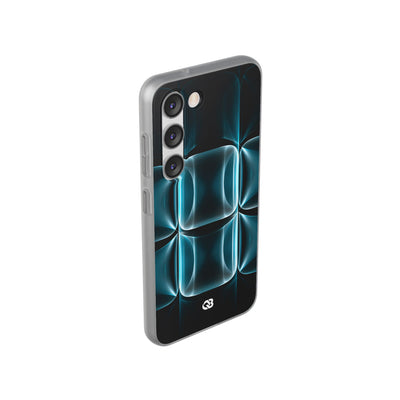 Cyan Core Matrix · Lite Phone Case for Samsung · Blue