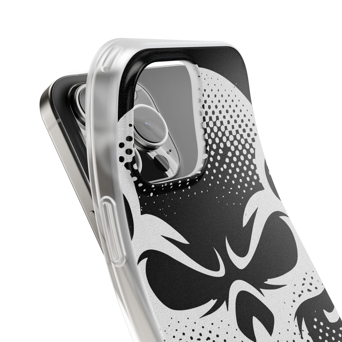 Phantom Halftone · Lite Phone Case for iPhone ·  Black