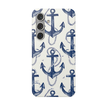 Marineanker Loop Samsung S24 Cover - Blød