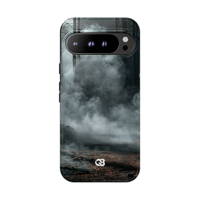 Shadowed Pine Mist · Tough Phone Case for Pixel ·  Black