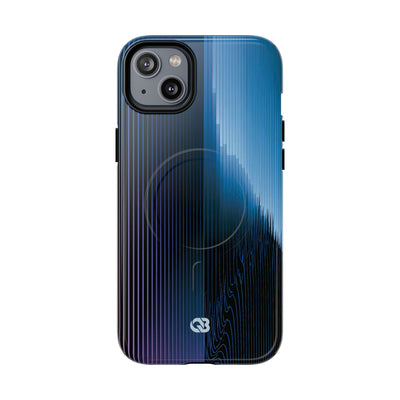 Orbital Horizon · Tough 2.0 Magnetic Phone Case for iPhone · Blue