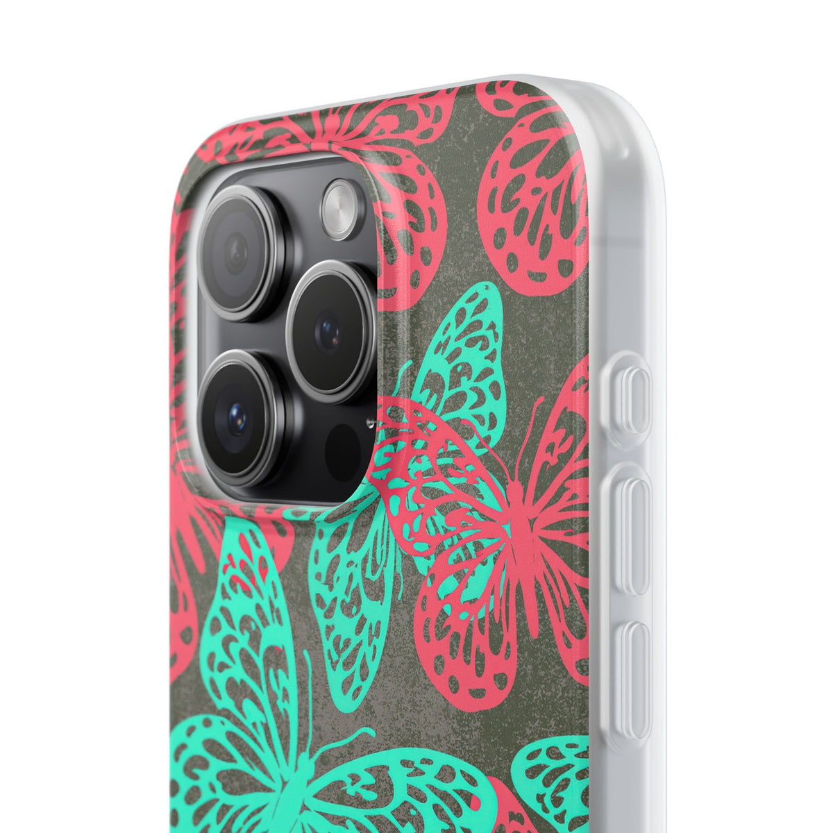 Electric Papillon · Lite Phone Case for iPhone ·  Pink