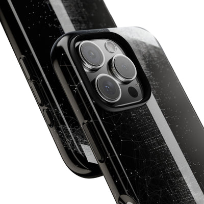 Black Tough Phone Case for iPhone - Vector Core Monolith