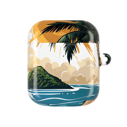 Palm Sunscape - AirPods Case