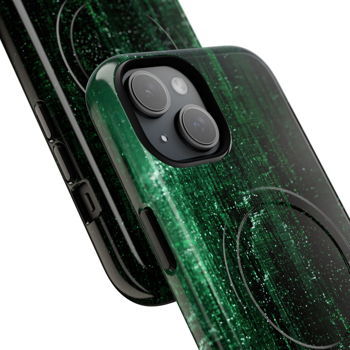 Emerald Void · Tough 2.0 Magnetic Phone Case for iPhone · Green