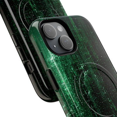 Emerald Void · Tough 2.0 Magnetic Phone Case for iPhone · Green