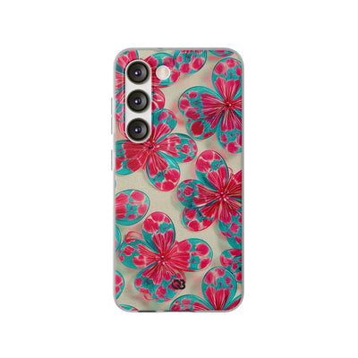 Lucite Jelly Bloom · Lite Phone Case for Samsung · Pink