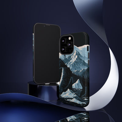 Nordic Arctic Bear · Tough Phone Case for iPhone · Black